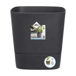 Elho Pot Aqua Care Carré Gris 38x38cm