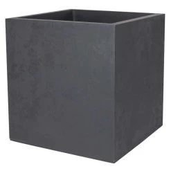 Pot Carré Basalt Anthracite