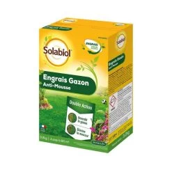 Solabiol Engrais Gazon Anti-mousse - 3,2kg