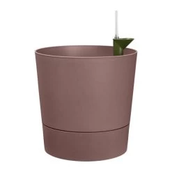 Elho Pot Greensense Aqua Care : 35cm, Marron