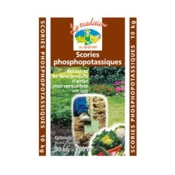 Scories Phosphopotassiques : Sac 10kg