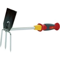 Petite Serfouette: Tête Acier 3 Dents+1 Panne