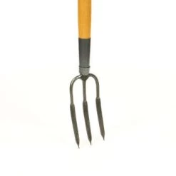 Fourche à Rosier: Tête Acier 3dents Emmanchée