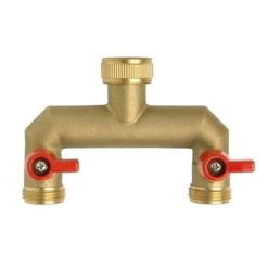Nez De Robinet Laiton Sélecteur 2 Circuits