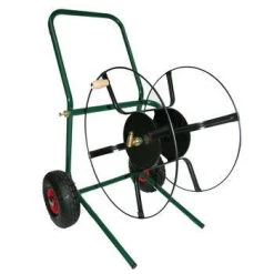 Dévidoir : 120 M Monté Sur 2 Roues Gonflables
