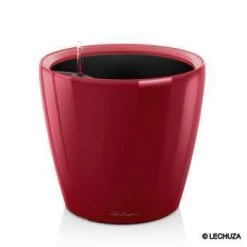 LECHUZA Pot Classico Premium : Rouge, D 43 cm