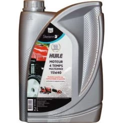 Huile 4 Temps : Motoculture 15W40 2 L STERENN