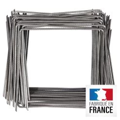 100 AGRAFES BISEAUTES 20X20X20