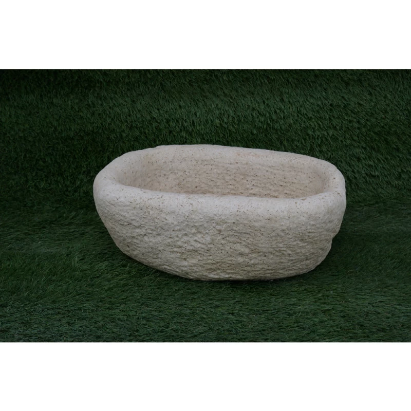 Auge Ton Vieille Pierre L.47xl. 38xH.20 Cm