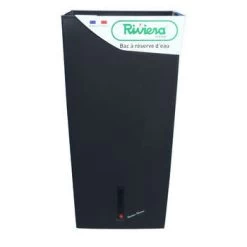 Riviera Pot Carré Haut Eva New, Noir : H.52 Cm