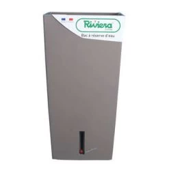 Riviera Pot Carré Haut Eva New, Taupe : H.52 Cm