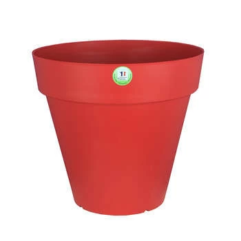 Riviera Bac Soleilla Rond, D.70 Cm Coloris Rouge