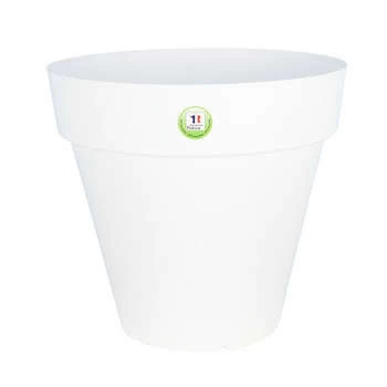 Riviera Bac Soleilla Rond, D.60 Cm Coloris Blanc