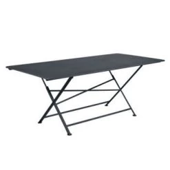 Table Cargo : 190x90cm, Carbone