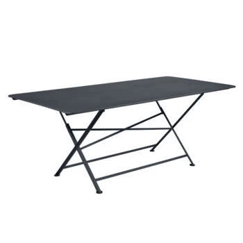 Table Cargo : 190x90cm, Carbone