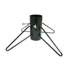 Pied Sapin : Métal, Rond, Vert Sap., D9cm, X4