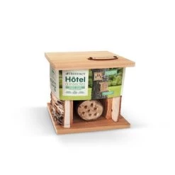 Abri Double à Abeilles : Bois Douglas H.15 Cm