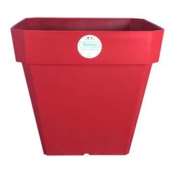 Riviera Bac Soleilla Carré, 30 Cm Coloris Rouge