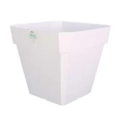 Riviera Bac Soleilla Carré, 40 Cm Coloris Blanc