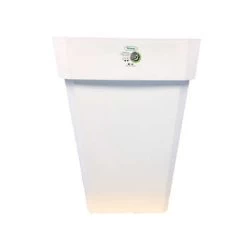 Riviera Bac Soleilla Carré, H.53 Cm Coloris Blanc