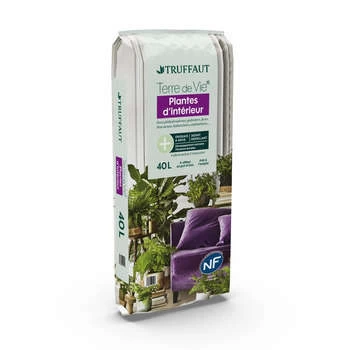 Terreau Terre De Vie®: Plantes Intérieur 40L