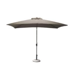 Parasol De Jardin 3x2m à Manivelle, Taupe