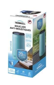 Thermacell Bouclier Anti-moustique 20m² : Bleu