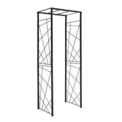 Pergola Mandala CAR25 : Acier, Gris, L.74cm