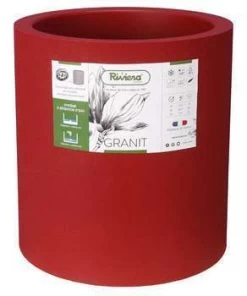 Riviera Bac Granit Rond : Rouge, D.39cm