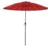 Parasol Inclin Shangaï : Alu, Rouge, D.2,7m