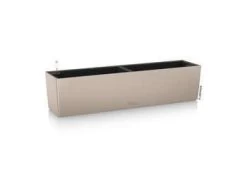 LECHUZA Balconnière Color 80 : Polyprop., Brun Sable