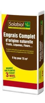 Solabiol Engrais Complet : 9kg