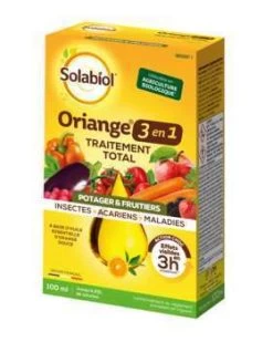 Solabiol Traitement Potager Arbres Fruitiers : 100mL